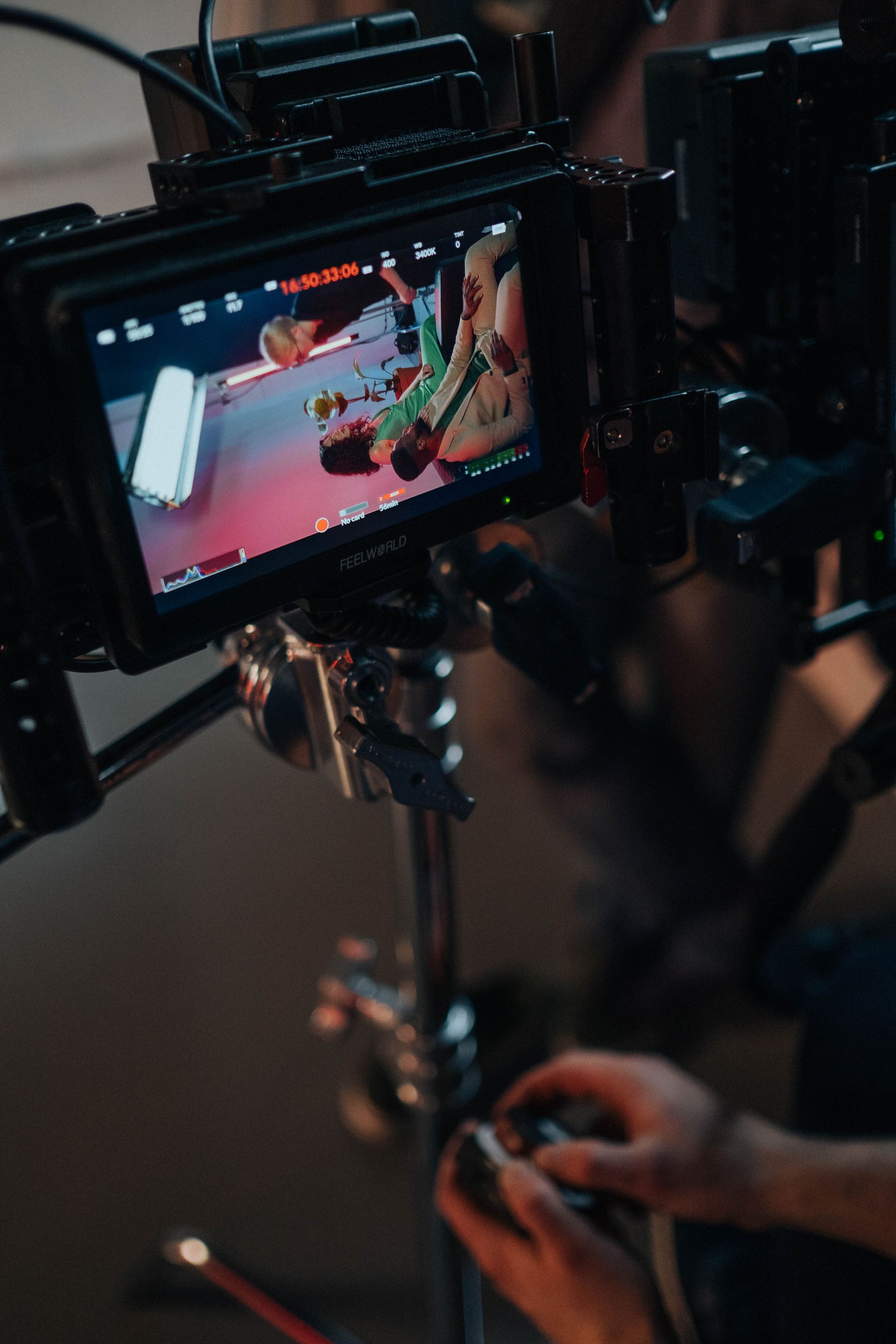 Set de iluminación de rodaje